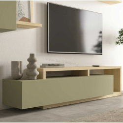 Tumba pentru TV Helvetia Bota 24LEFG40 (Lindberg Oak/Eucalyptus)