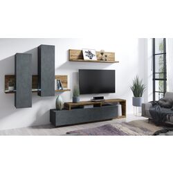 Tumba pentru TV Helvetia Bota №40 1S(Spruce Appenzeller/Matera Anthracite) Thumb