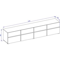 Тумба РТВ Helvetia Cross 24GWMY40 4K4S (Green/Black) Thumb