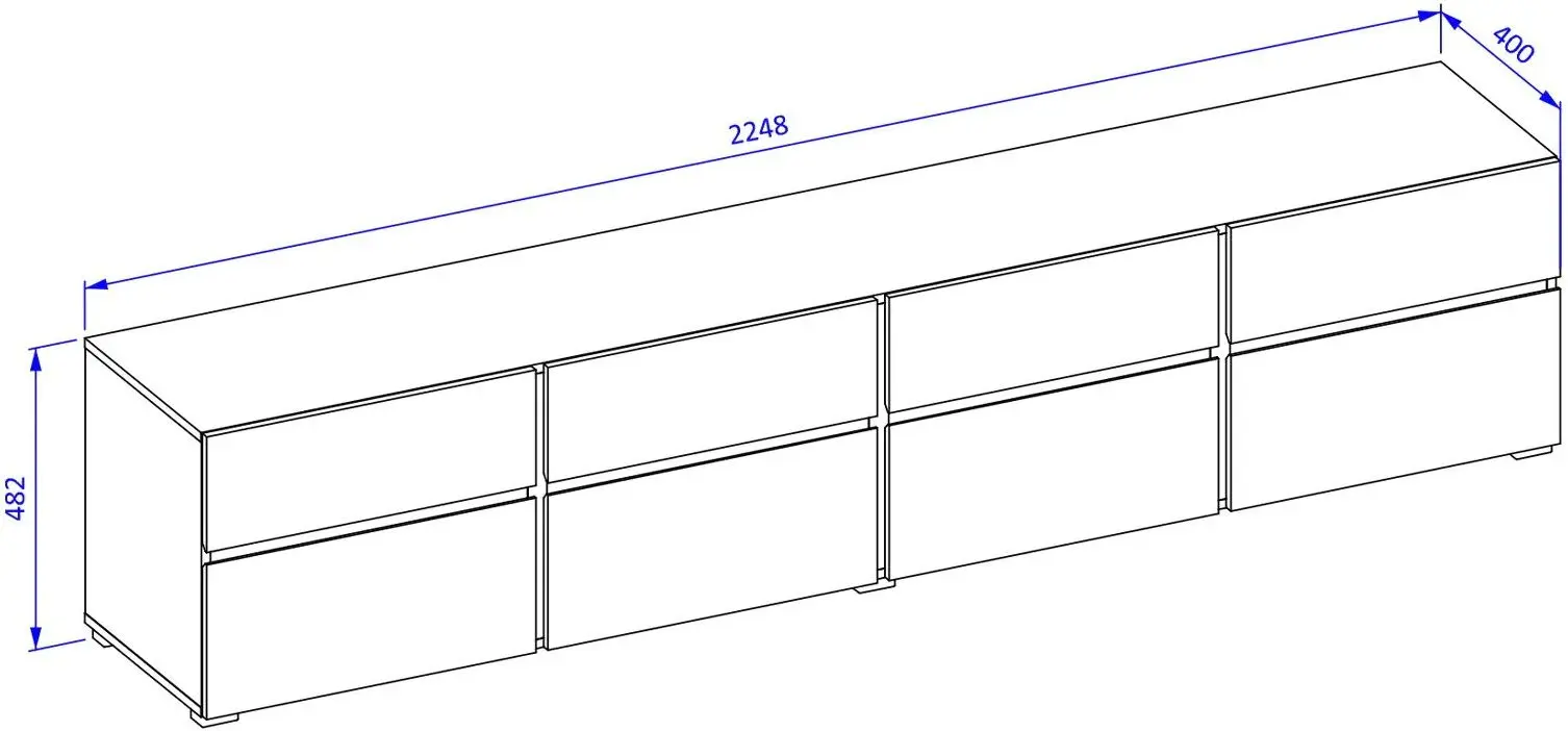 Тумба РТВ Helvetia Cross 24GWMY40 4K4S (Green/Black)