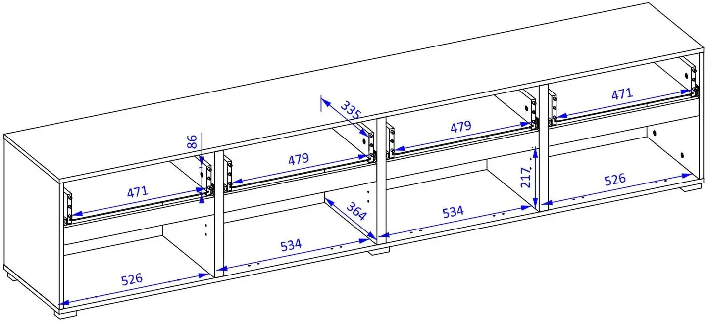 Тумба РТВ Helvetia Cross 24GWMY40 4K4S (Green/Black)
