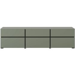 Тумба РТВ Helvetia Cross 24GWMY41 3K3S (Green/Black) Thumb