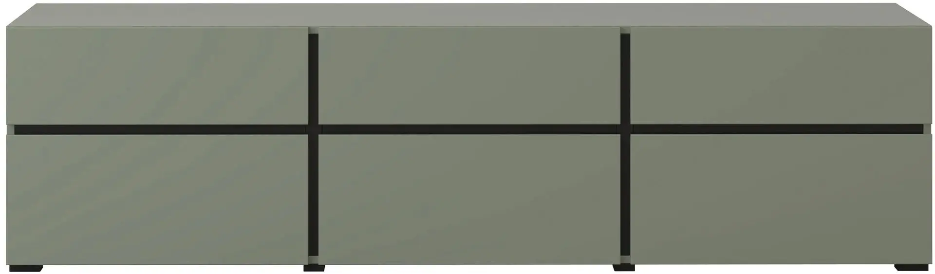 Тумба РТВ Helvetia Cross 24GWMY41 3K3S (Green/Black) - 2