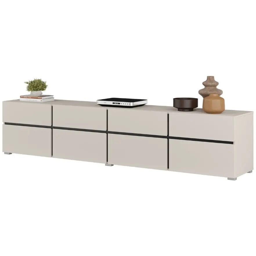 Tumba pentru TV Helvetia Cross 24KWMY40 (Cashmere/Black onyx) - 3