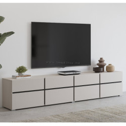 Tumba pentru TV Helvetia Cross 24KWMY40 (Cashmere/Black onyx)