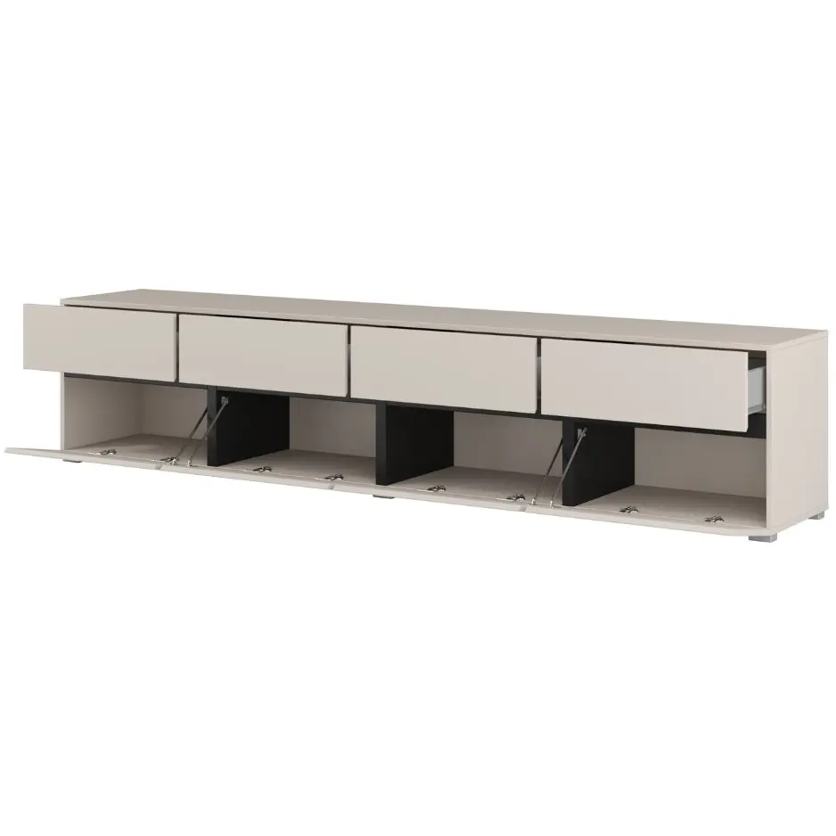 Tumba pentru TV Helvetia Cross 24KWMY40 (Cashmere/Black onyx) - 4