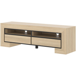 Tumba pentru TV Helvetia Cuba II 24DEOC40 (Elegant Oak/Black) Thumb