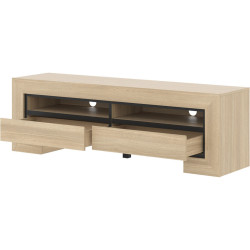 Tumba pentru TV Helvetia Cuba II 24DEOC40 (Elegant Oak/Black) Thumb