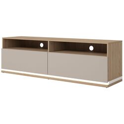 Тумба РТВ Helvetia Dore 2D 160 cm (Oiled Oak/Cashmere) Thumb