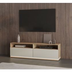 Тумба РТВ Helvetia Dore 2D 160 cm (Oiled Oak/Cashmere) Thumb