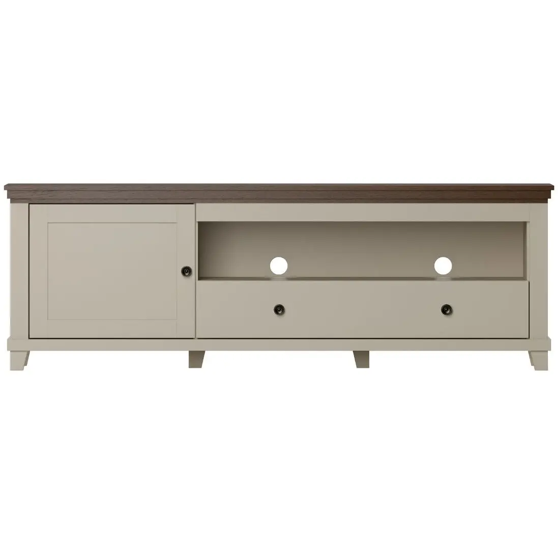 Tumba pentru TV Helvetia Evora 24D1JU40 (Light Beige/Dunin Oak) - 3