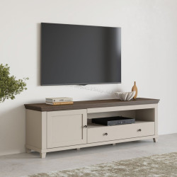 Tumba pentru TV Helvetia Evora 24D1JU40 (Light Beige/Dunin Oak)