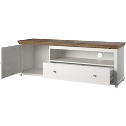 Tumba pentru TV Helvetia Evora №40 1D1S (Ash Abisko White/Lefkas Oak) Thumb