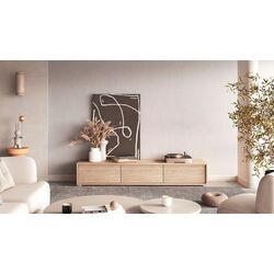 Tumba pentru TV Helvetia Frida 180 (Natural Oak) Thumb