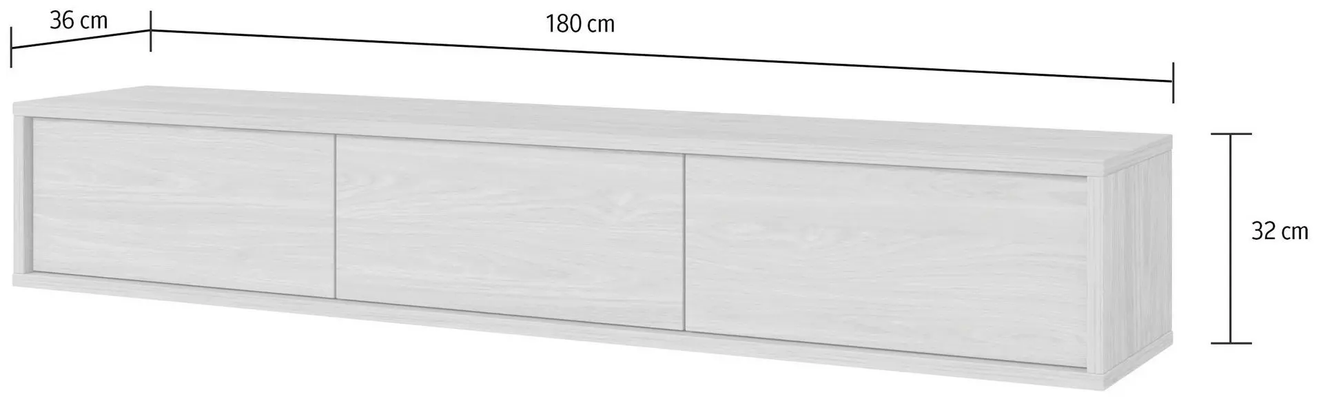 Tumba pentru TV Helvetia Frida 180 (Natural Oak)