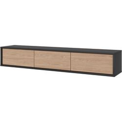 Tumba pentru TV Helvetia Frida 180 (Oak/Anthracite) Thumb