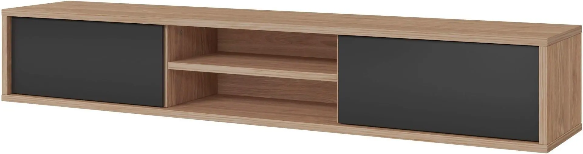 Тумба РТВ Helvetia Frida 2D (Anthracite/Oak)