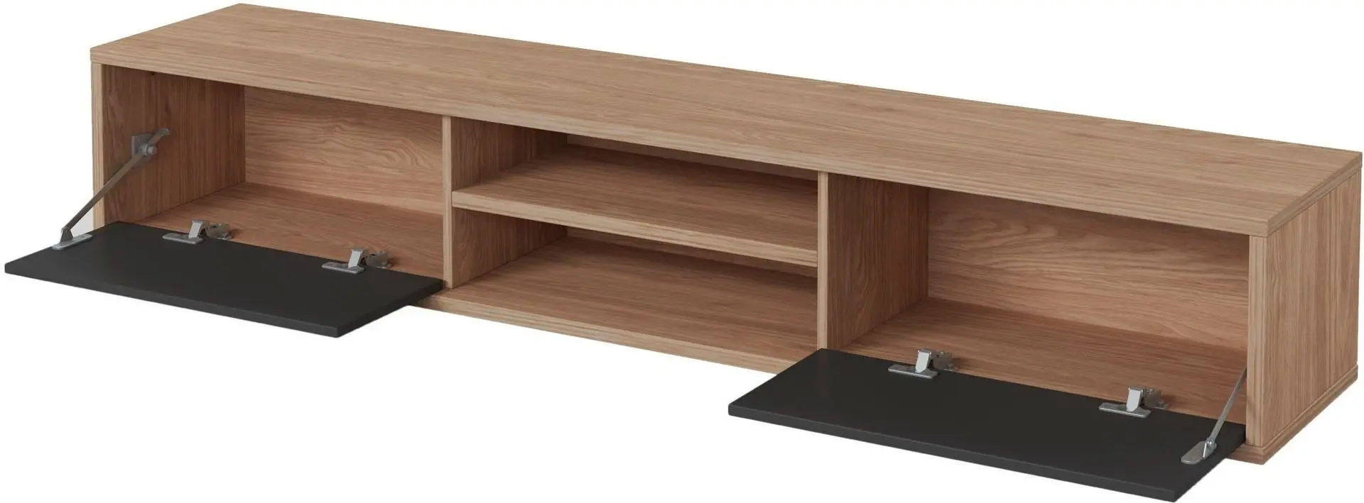 Тумба РТВ Helvetia Frida 2D (Anthracite/Oak)