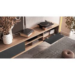 Тумба РТВ Helvetia Frida 2D (Anthracite/Oak) Thumb