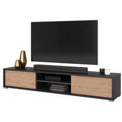 Тумба РТВ Helvetia Frida 2D (Natural Oak/Anthracite) Thumb