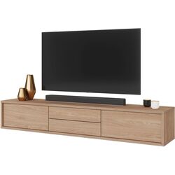 Tumba pentru TV Helvetia Frida 2D2S (Natural Oak) Thumb