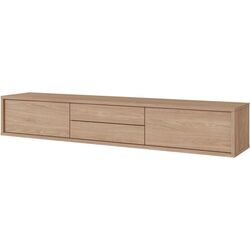 Tumba pentru TV Helvetia Frida 2D2S (Natural Oak) Thumb