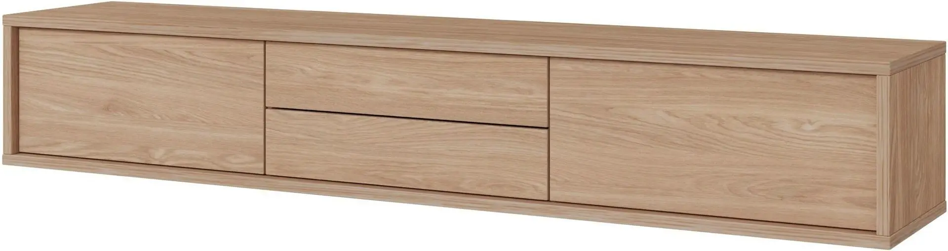 Tumba pentru TV Helvetia Frida 2D2S (Natural Oak)