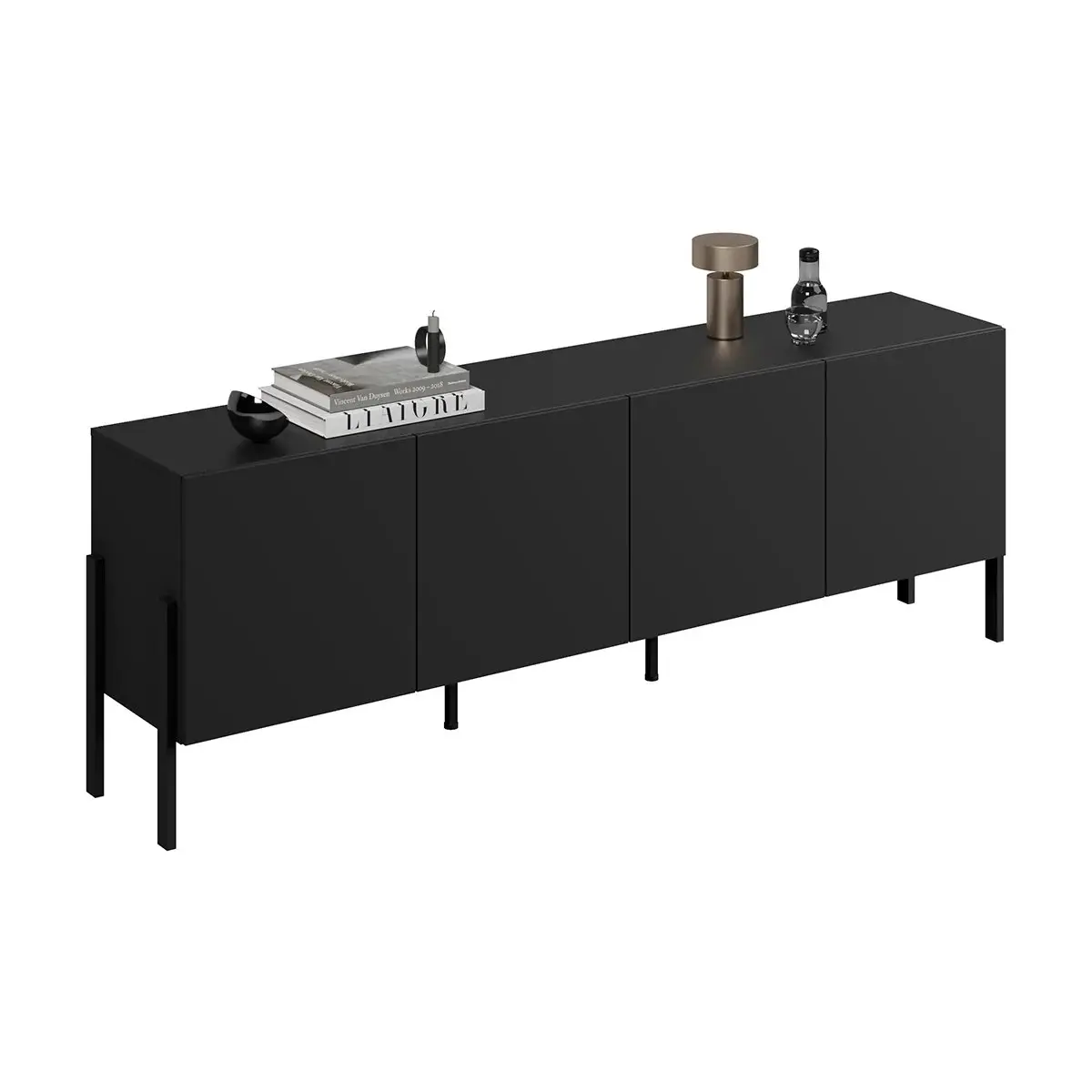 Tumba pentru TV Helvetia Jukan 24W3ND25 (Black Onyx) - 4