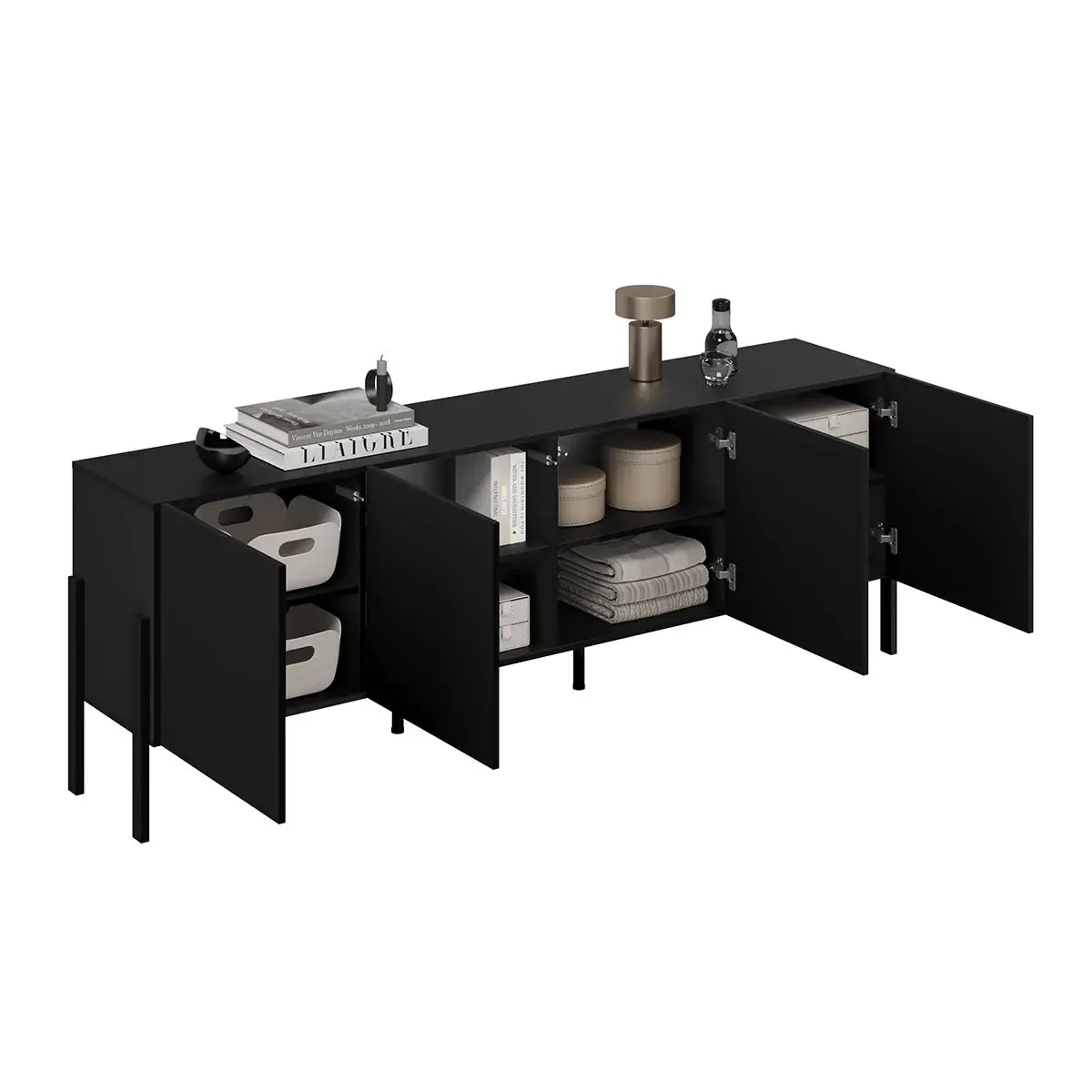 Tumba pentru TV Helvetia Jukan 24W3ND25 (Black Onyx) - 5