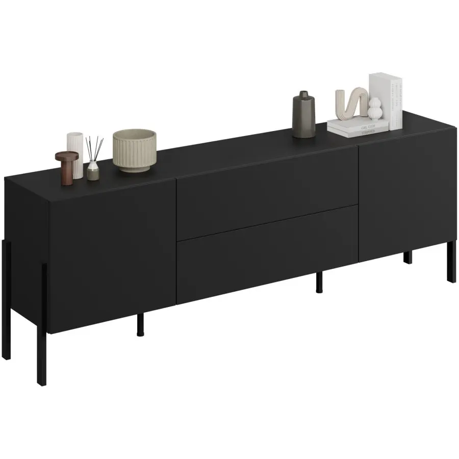 Tumba pentru TV Helvetia Jukon 24W3ND40 (Black Onyx) - 3