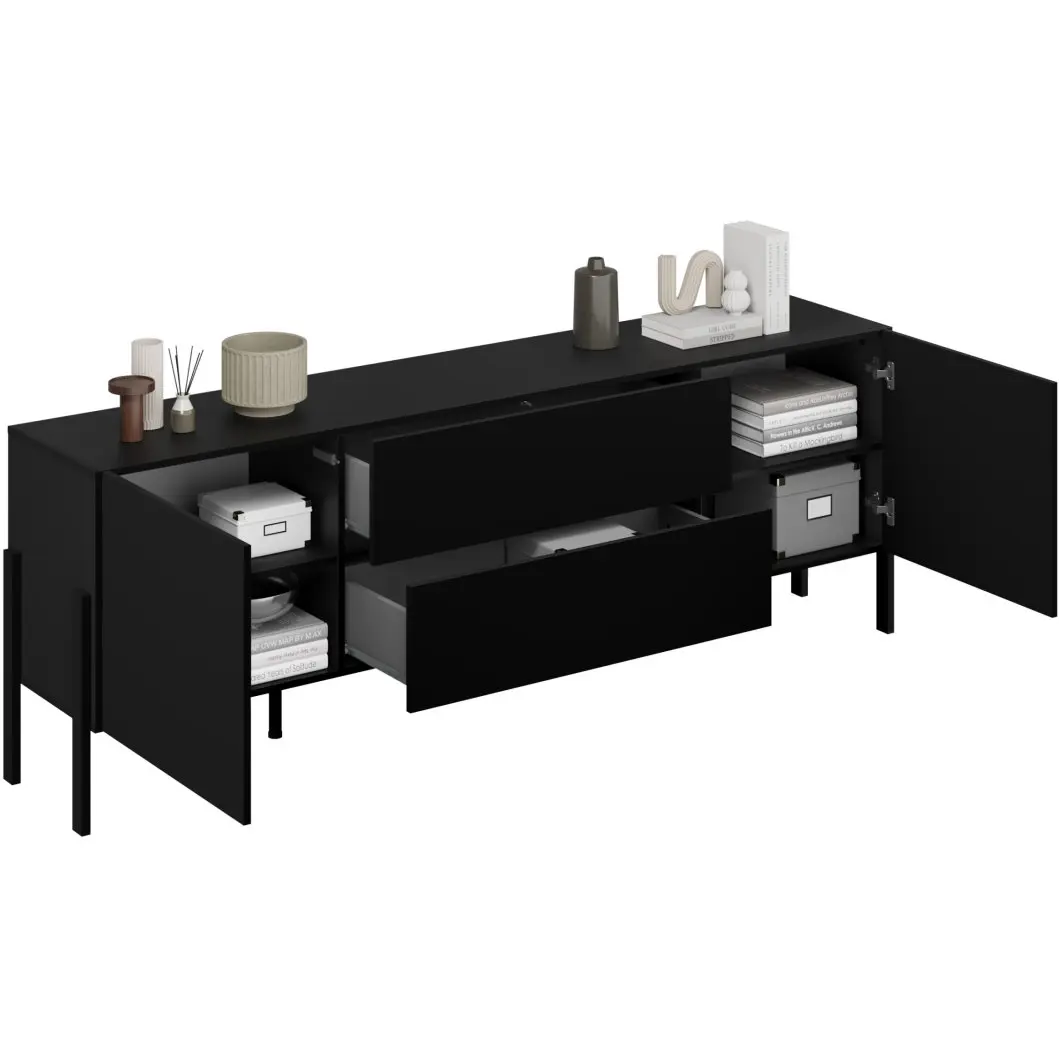 Tumba pentru TV Helvetia Jukon 24W3ND40 (Black Onyx) - 5