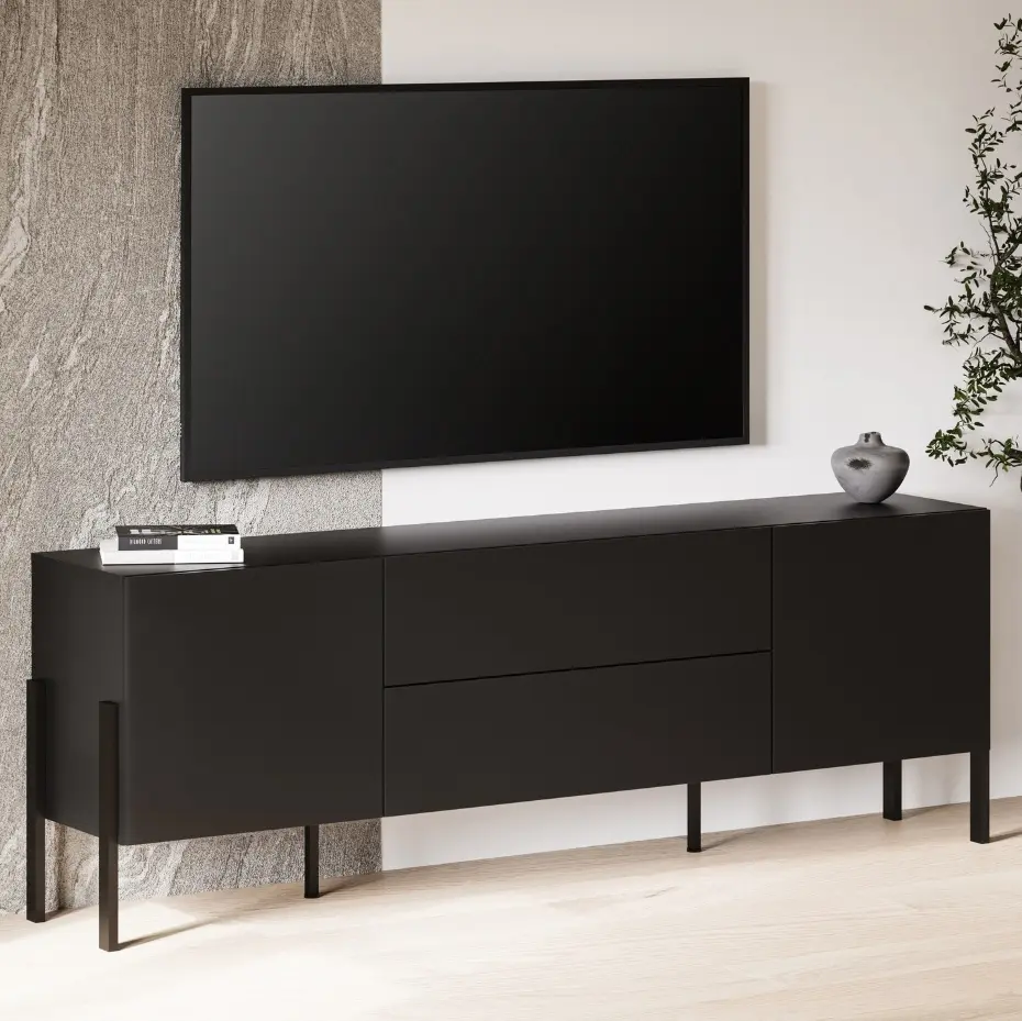 Tumba pentru TV Helvetia Jukon 24W3ND40 (Black Onyx)