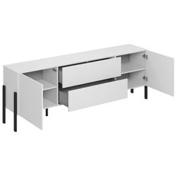 Tumba TV Helvetia Jukon 2D 204 cm (White Matt/Black) Thumb