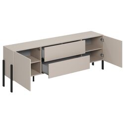 Tumba TV Helvetia Jukon 2D2SZ 204 cm (Cashmere/Black) Thumb