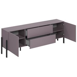 Tumba TV Helvetia Jukon 2D2SZ 204 cm (Plum/Black) Thumb