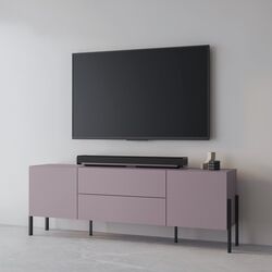 Tumba TV Helvetia Jukon 2D2SZ 204 cm (Plum/Black)