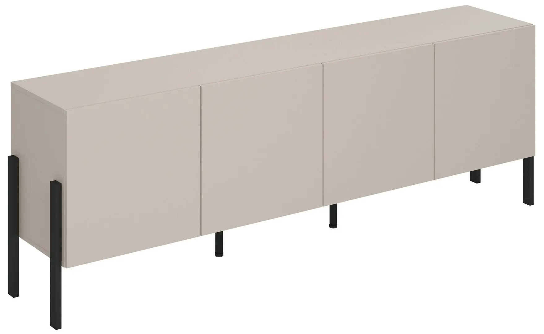 Tumba TV Helvetia Jukon 4D 204 cm (Cashmere/Black)