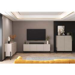 Tumba TV Helvetia Jukon 4D 204 cm (Cashmere/Black) Thumb