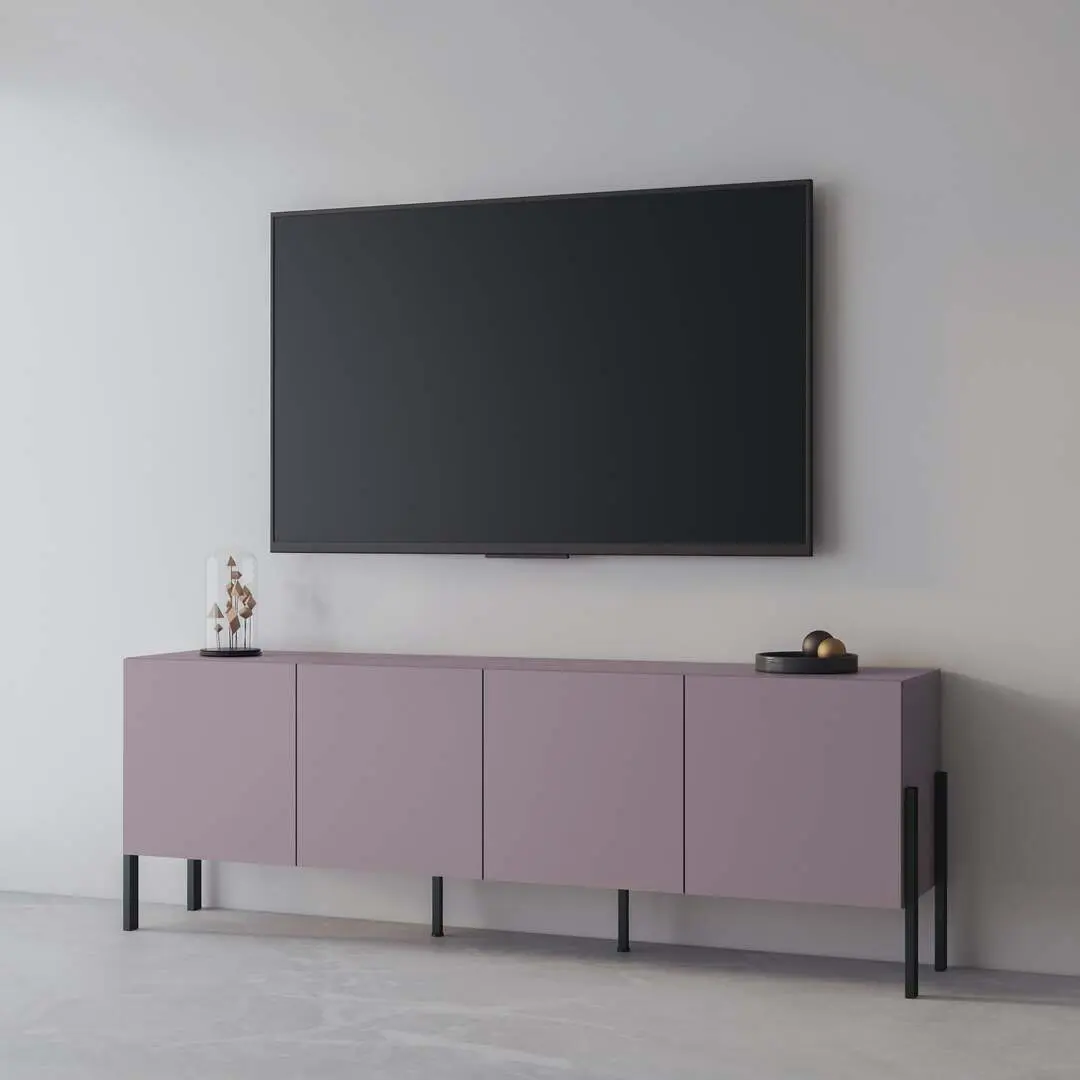 Tumba TV Helvetia Jukon 4D 204 cm (Plum/Black) - 4