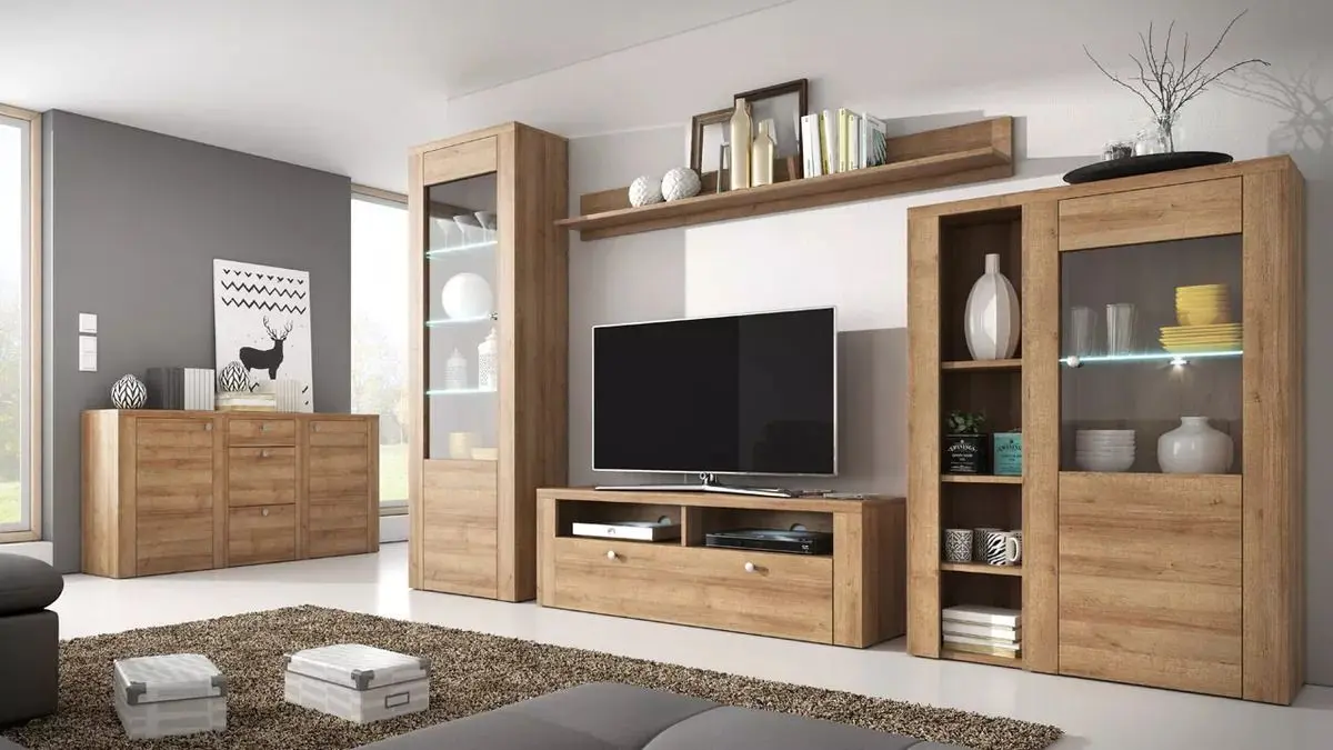 Tumba pentru TV Helvetia Larona №41 1S (Riviera Oak)