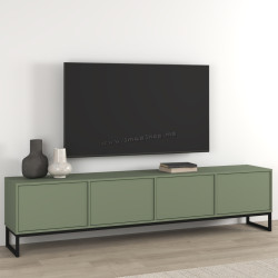Tumba pentru TV Helvetia Loft 24G2OZ40 (Faded Green)