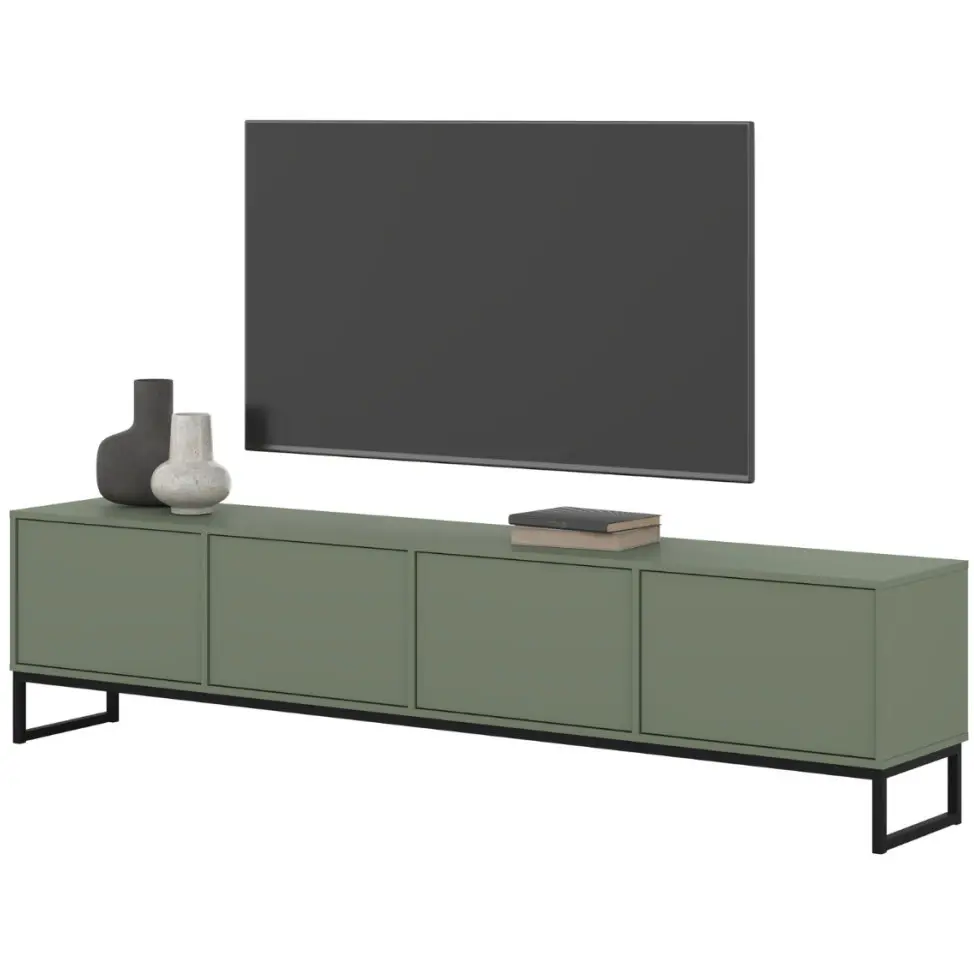 Tumba pentru TV Helvetia Loft 24G2OZ40 (Faded Green) - 4