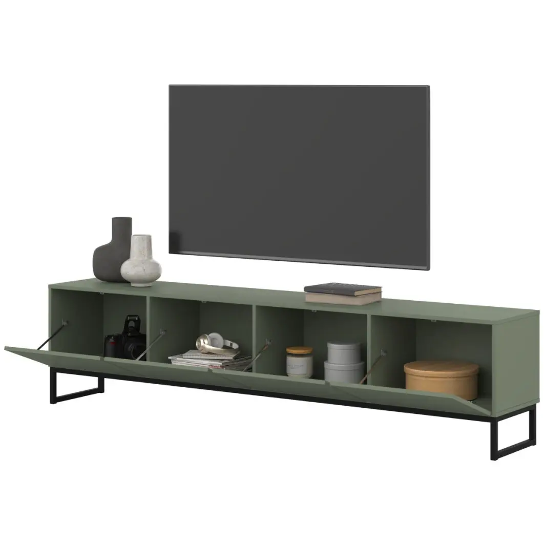Tumba pentru TV Helvetia Loft 24G2OZ40 (Faded Green) - 5