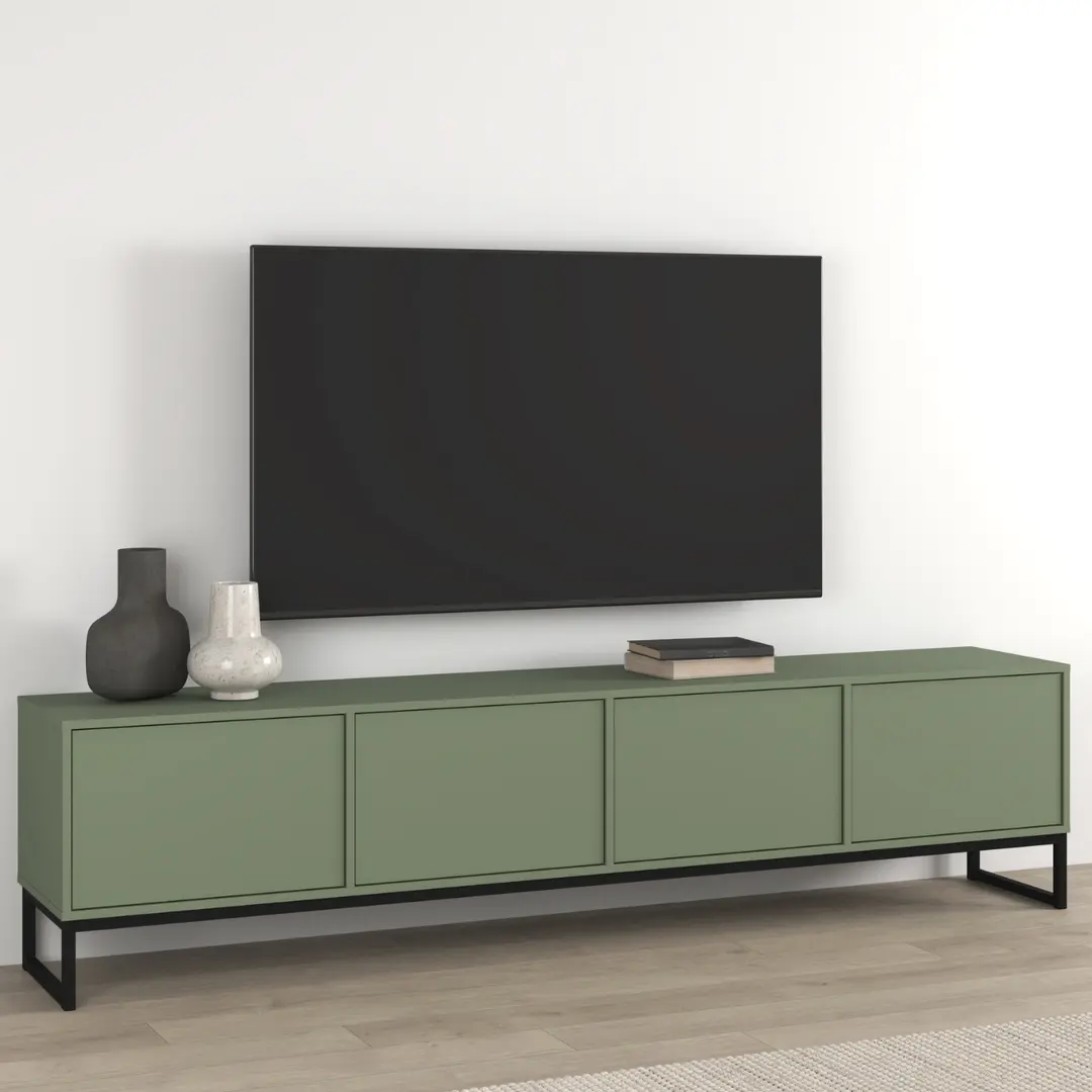 Tumba pentru TV Helvetia Loft 24G2OZ40 (Faded Green)