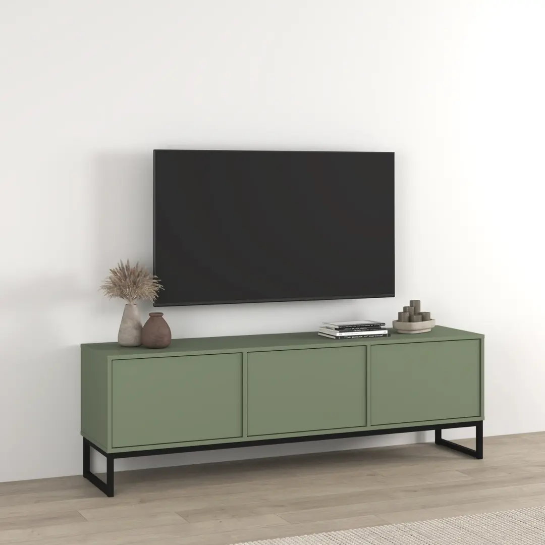 Tumba pentru TV Helvetia Loft 24G2OZ41 (Faded Green)