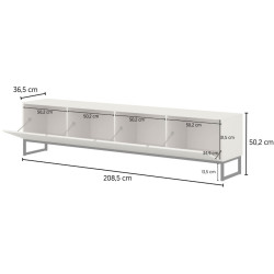 Tumba pentru TV Helvetia Loft 24KSOZ40 (Cashmere) Thumb