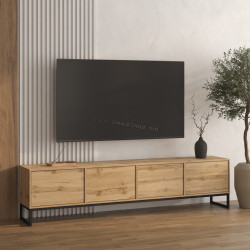 Tumba pentru TV Helvetia Loft 24N0OZ40 (Wotan Oak)