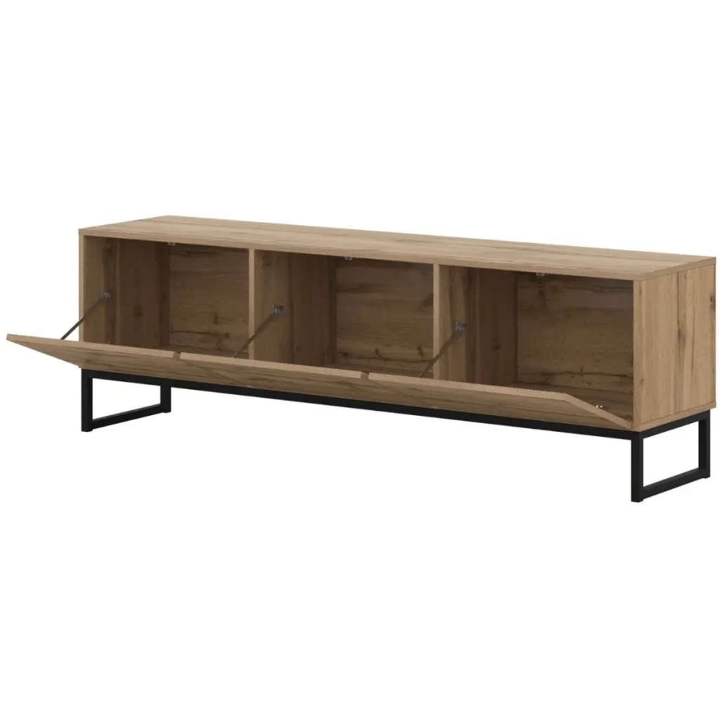 Tumba pentru TV Helvetia Loft 24N0OZ41 (Wotan Oak) - 3