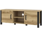 Tumba pentru TV Helvetia Olin №41 (Grand Oak/Black)