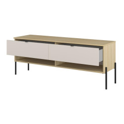 Tumba pentru TV Helvetia Ore 24LKOG41 (Cashmere/Lindberg Oak) Thumb